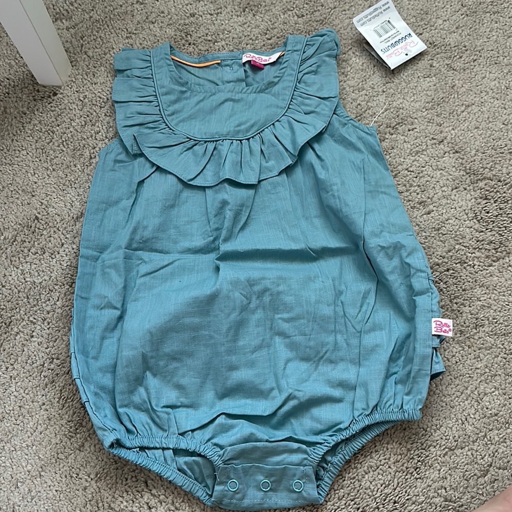 2T RuffleButts onesie